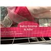 Image 2 : Baby Emma & Allie 18" Twin Baby Doll Set with Accessories