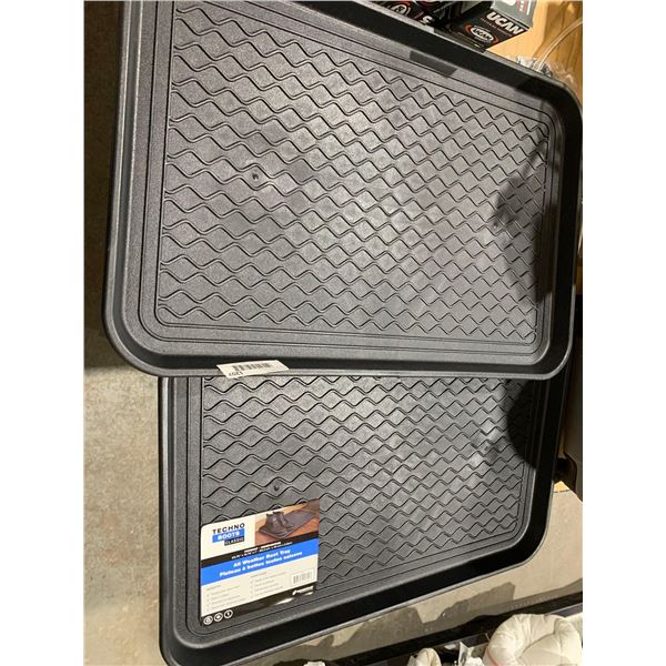 Lot of 2 Techno Boots Classic All Weather Boot Trays