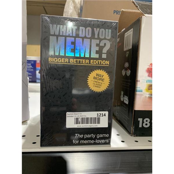 What Do You Meme Party Game NEW