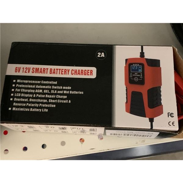6V 12V Smart Battery Charger