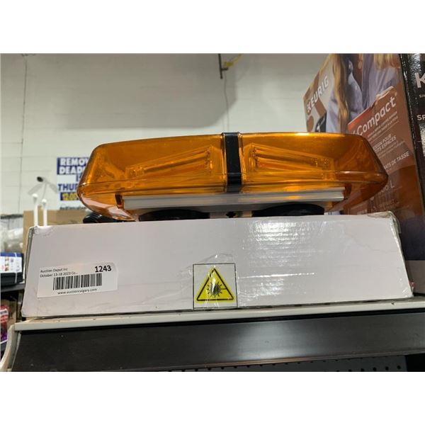 Beacon Bar Amber Flashing Light