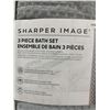 Image 2 : Sharper Image 3pc Bath Set