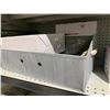 Image 4 : Set of 3 Large Storage Cloth Bins Bamboo Grey