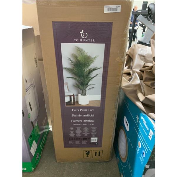 CG Hunter Faux Palm Tree 77.9"