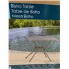 Image 2 : Durable Powder-coated Steel Frame Bistro Table