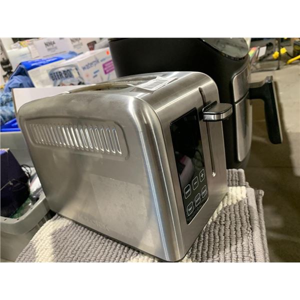 Kalorik 2-Slice Digital Rapid Toaster with Full Touch Screen Shade Selector and Countdown Time