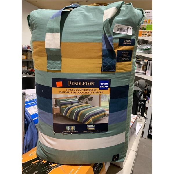Pendleton 3 Pc Comforter Set Queen Size
