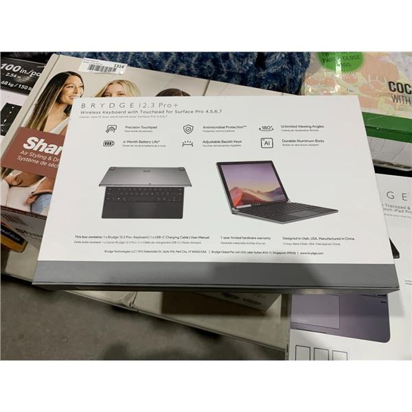 Brydge Wireless Keyboard w/ Touchpad for Surface Pro