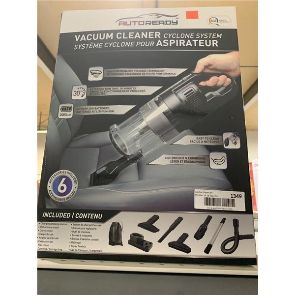 AutoReady Vacuum Cleaner Cyclone System