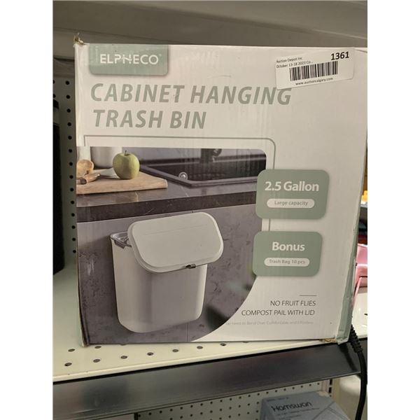 Elpheco Cabinet Hanging Trash Bin