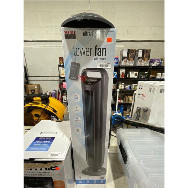 Seville ULTRA Slimline tower fan - 4 speeds