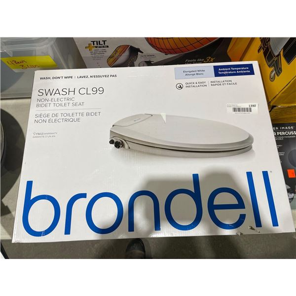 Brondell Swash CL99 Non-Electric Bidet Toilet Seat