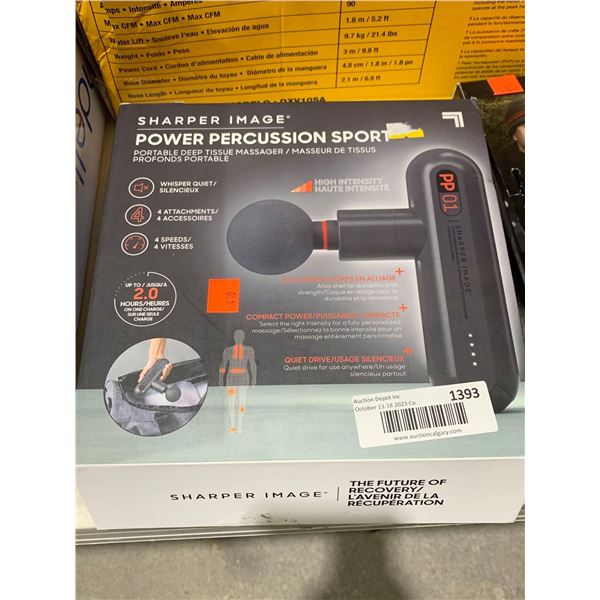 Sharper Image Mini Power Percussion massager