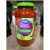 Image 1 : Great Value Organic Pasta Sauce Tomato & Basil - Lot of 6 x 700ml
