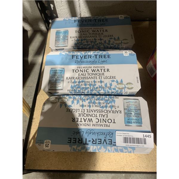 Fever-Tree Premium Indian Tonic Water - Lot of 2 (8x150ml)