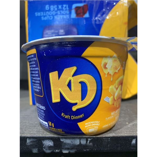 Kraft Dinner Quick & Easy Microwavable Bowls - Lot of 9