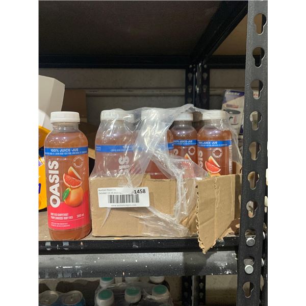 Oasis Ruby Red Grapefruit Juice - Lot of 22 x 300mL