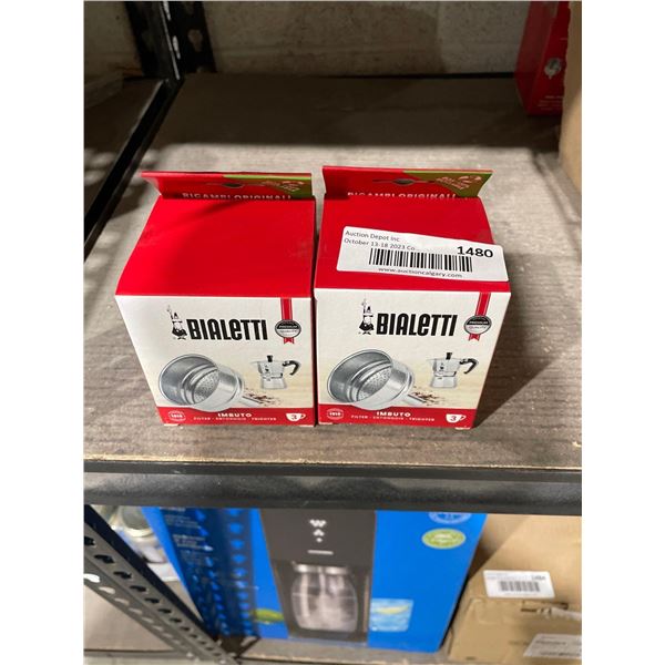 Bialetti Imbuto Filter - Lot of 2