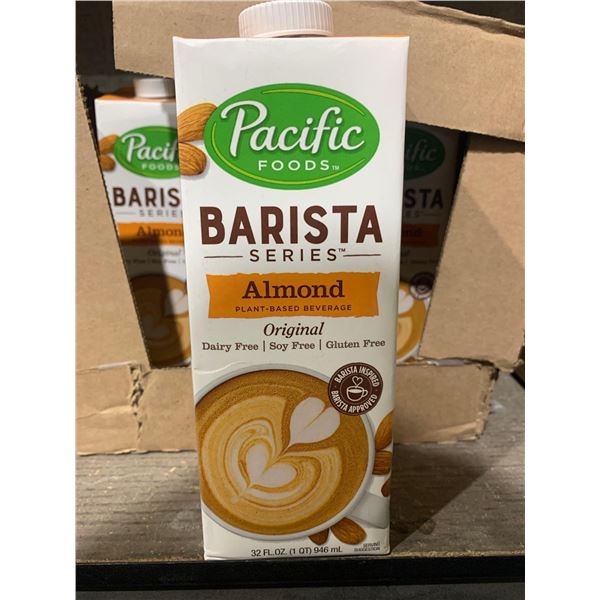 Pacific Good Barista Series Almond Beverage - Lot of 10 x 946mL