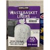 Image 1 : Kirkland Signature 10 gal Clear Wastebasket Liners