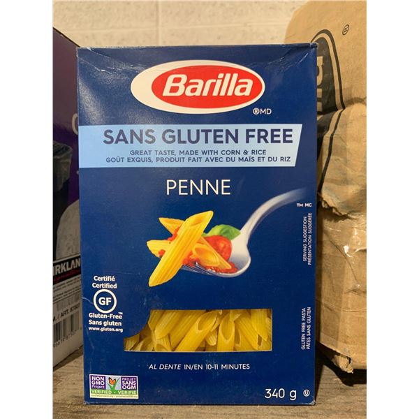 Assorted Barilla Pasta - 7 x Gluten Free Penne - 3 x Rotini