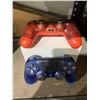 Image 1 : Playstation 4 Replacement Controllers - Red and Blue