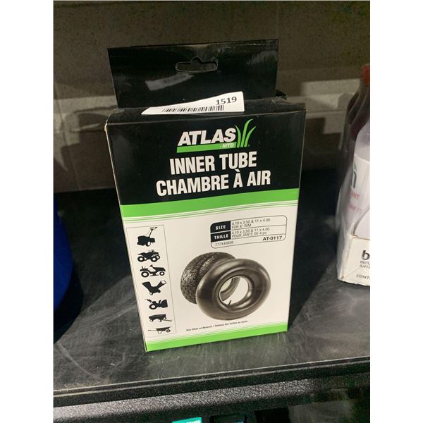 Atlas Replacement Inner Tube - Size 4.10 x 3.50 & 11 x 4.00 For 4in Rim