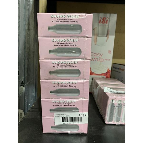 Sparkwhip Cream Chargers 6x10 Chargers