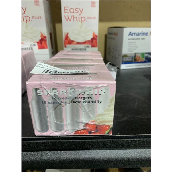 Sparkwhip Cream Chargers 6x10 Chargers