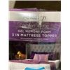 Image 3 : Novaform Gel Memory Mattress Topper - Double Size