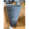 Image 1 : Terrace 61 cm (24 in.) Rain Collection Barrel and Planter Combo
