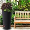 Image 7 : Terrace 61 cm (24 in.) Rain Collection Barrel and Planter Combo