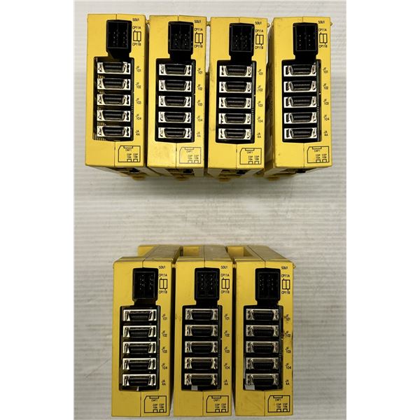 Lot of (7) Fanuc #A02B-0236-C205 SDU1 Modules