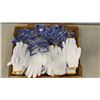 Image 1 : TRAY OF NEW SAFETY GLASSES AND GLOVES - 24 OF EACH