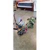 Image 1 : CAMP CHAIR, LARGE WHEEL SCOOTER, CAMP PAD, 2 SHOPPING CARTS