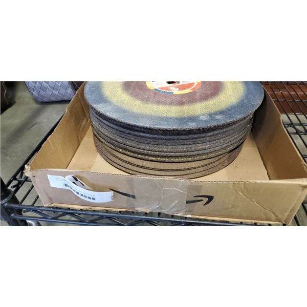 APPROX 18 ABRASIVE CUT OFF DISCS