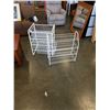 Image 1 : 2 WHITE WIRE STORAGE RACKS