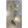 Image 2 : RYOBI ELECTRIC WEED WACKER W/ BATTERY AND CHARGER - WORKING