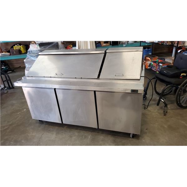 STAINLESS COOLER PREP STATION MODEL SCLM3