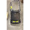 Image 2 : RYOBI ELECTRIC LAWN MOWER W/ 2 BATTERIES AND CHARGER - WORKING