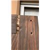 Image 2 : 39 INCH STAIN BARN DOOR - AS FOUND