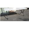 Image 2 : 6FT PLASTIC MARKET TABLE