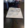 Image 1 : BOX OF LEADED GLASS