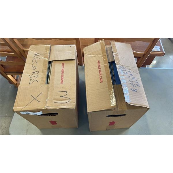 2 BOXES OF ASSORTED RECORDS
