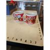 Image 9 : VINTAGE CAMPBELL SOUP MUGS, PYREX MEASURING CUPS, TEA CUPS AND SAUCERS, ETC