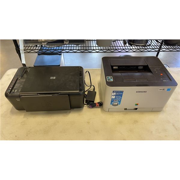 SAMSUNG EXPRESS LASER PRINTER, AND HP DESKJET