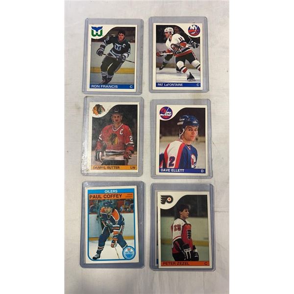 8  1980s OPC COLLECTIBLE HOCKEY CARDS