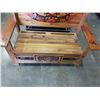 Image 2 : HANDMADE NATIVE ART WOOD BENCH