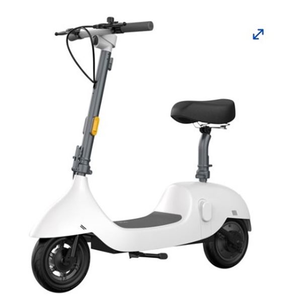 OKAI BEETLE PRO ELECTRIC SCOOTER WITH FOLDABLE SEAT TESTED AND WORKING - RETAIL $799