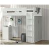 Image 1 : OPEN BOX / AS NEW ACME FURNITURE NERICE TWIN LOFT BED GREY AND WHITE - APPROX  RETAIL $1199